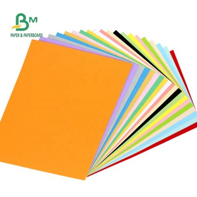 150gsm 200gsm Uncoated Color Woodfree Paper For Notebook High Toughness